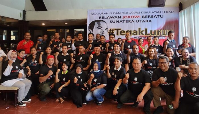32 Relawan Jokowi Sumut Nyatakan Ikut Komando