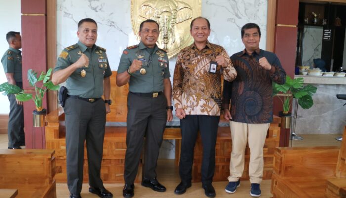 Koordinasi Pengamanan Sistem Elektrifikasi di Aceh, Jajaran Manajemen PLN Temui Pangdam IM
