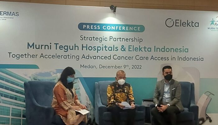 Murni Teguh Hospitals dan Elekta Indonesia Tandatangani Kerja Sama Strategis dalam pelayanan onkologi.