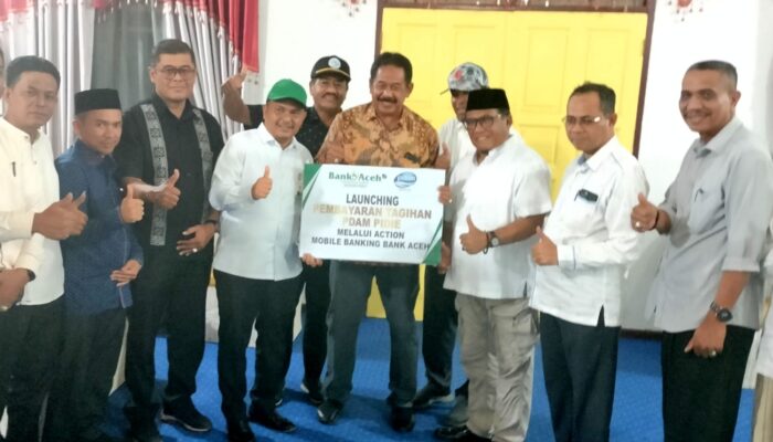 PDAM Tirta Mon Krueng Baro Sigli Launching Tagihan Melalui Action Bank Aceh