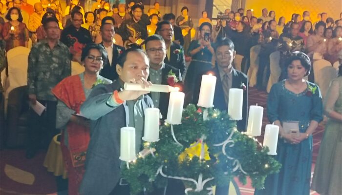 Keluarga Besar PLN UIP Sumbagut Rayakan Natal