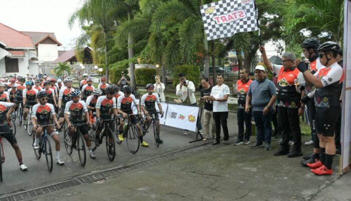 Sekda Aceh Lepas Peserta Tour de Gayo
