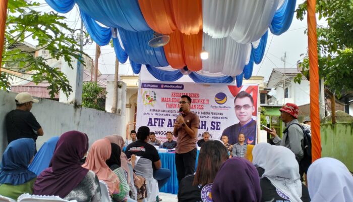 Dalam Reses Afif Abdillah, Pemko Medan Diminta Tertibkan Pembuangan Sampah Sembarangan