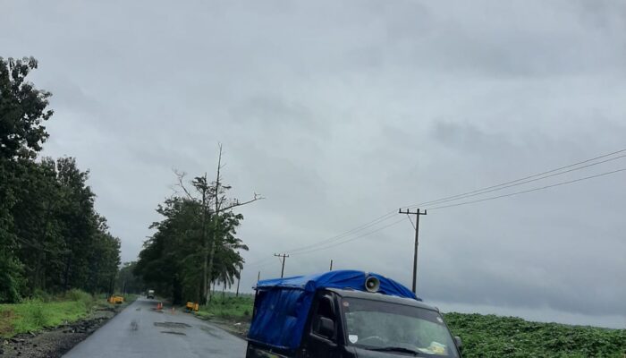 Perbaikan Jalan P.Siantar – Perdagangan Dinilai Asal Jadi