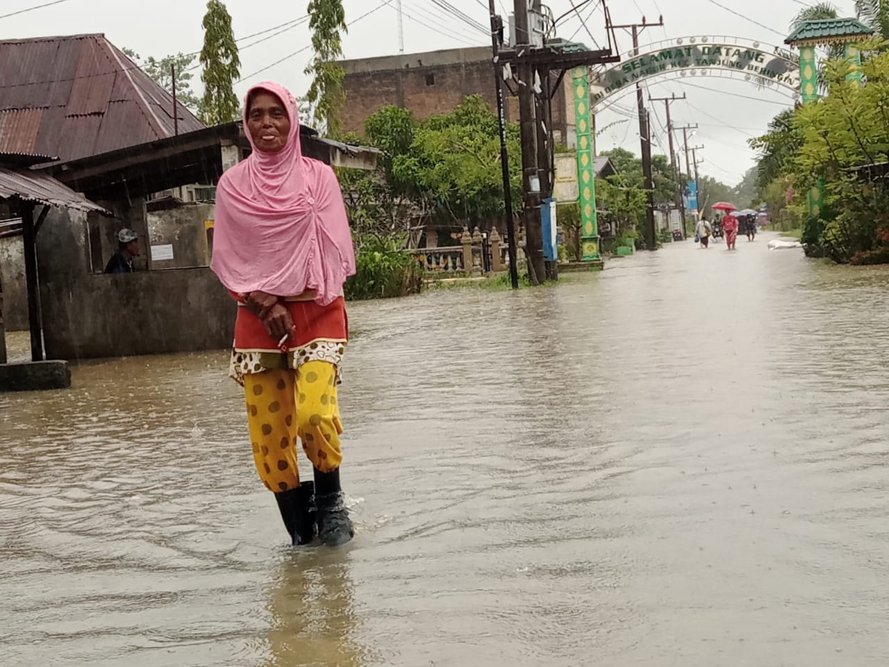 Hujan Tak Kunjung Henti Sergai Kembali Dilanda Banjir