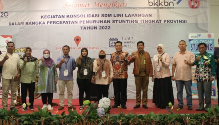 BKKBN Sumut Gelar Konsolidasi Percepatan Penurunan Stunting