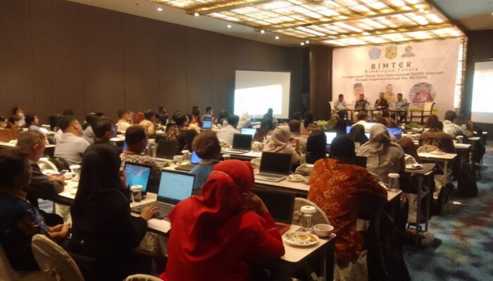 BMPS Kota Medan Gelar Bimtek Pengurusan SIOP