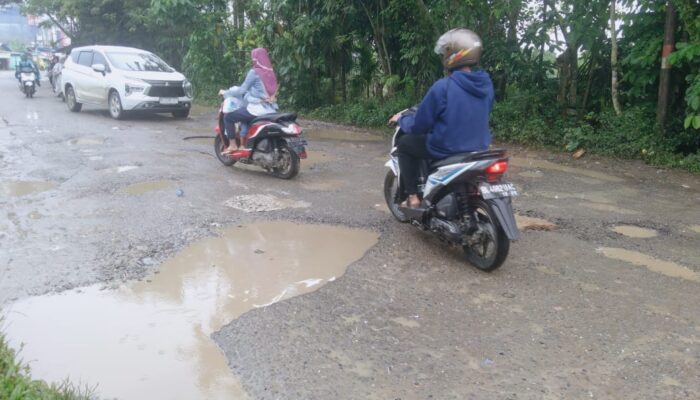 Ruas Jalan Kabupaten Dan Nasional Butuh Perbaikan