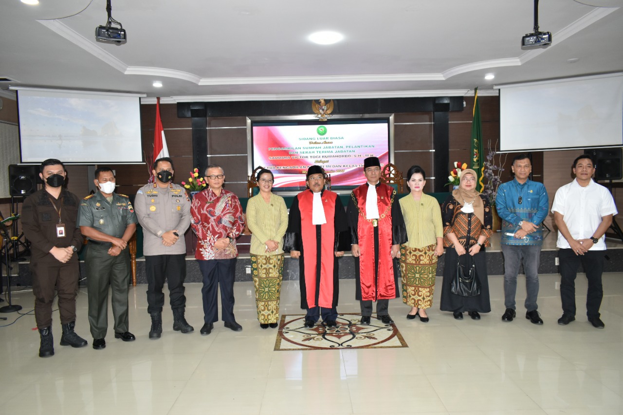 Victor Togi Rumahorbo Jabat Ketua PN Medan