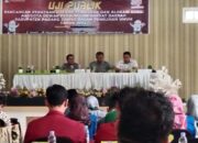 KPU Palas Gelar Uji Publik Dapil Dan Alokasi Kursi