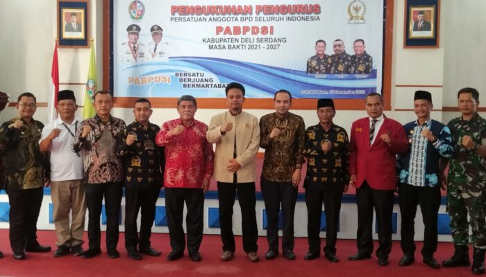 Pengurus PABPDSI Deliserdang Dikukuhkan