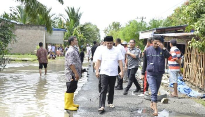 Soal Banjir<br>Bupati Zahir Perintahkan Normalisasi Dan Tangani Kesehatan