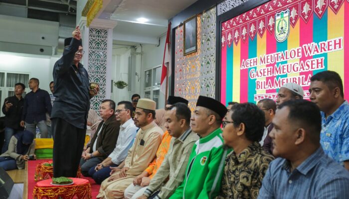 Pj Wali Kota Silaturahmi Dengan Pimpinan Parpol Se-Banda Aceh