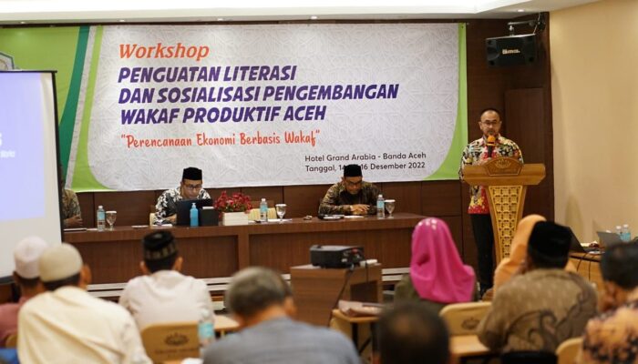 Bappeda Aceh Gelar Workshop Wakaf Produktif
