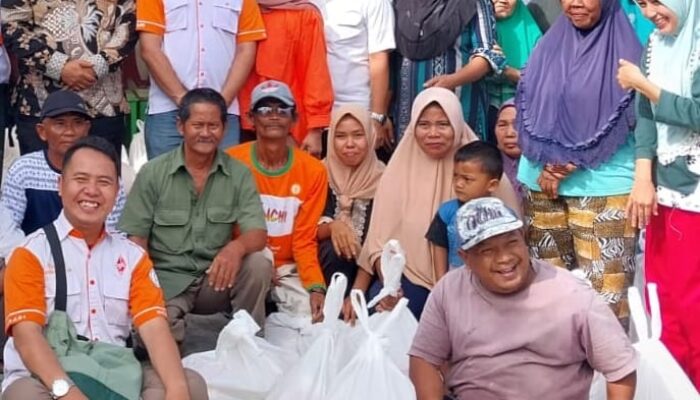 ORARI Deliserdang Peduli Serahkan Bantuan Sembako Kepada Korban Banjir Dan Kaum Dhuafa