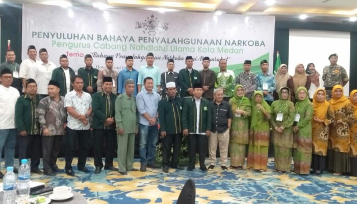 PCNU Kota Medan Gelar Penyuluhan Bahaya Narkoba