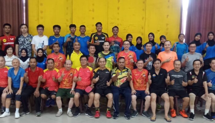 PTMSI Sergai Laga Silaturahim Lawan PTM Wijaya Medan