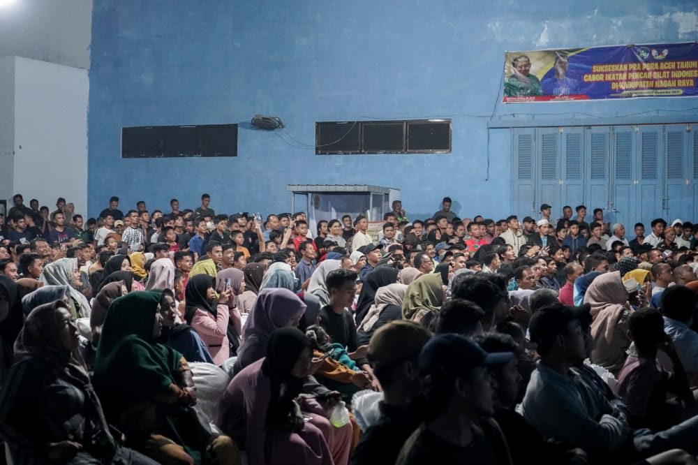 Disbudparpora Nagan Raya Gelar Nobar Final Piala Dunia