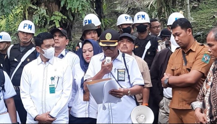 Berkat Pendekatan Persuasif, Eksekusi Lahan PTPN IV Kebun Balimbingan Berlangsung Kondusif