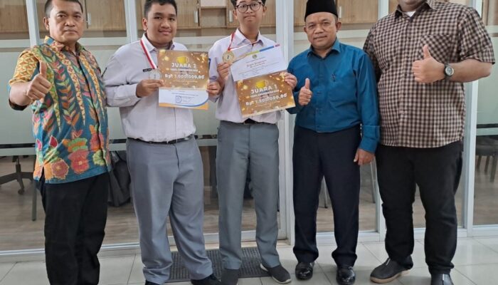 Siswa SMA Harapan Medan Juara Toefl Competition Tingkat Sumut