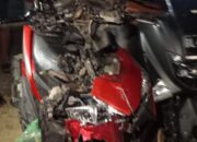 Saling Bertabrakan, Dua Pengendara Sepedamotor Meninggal