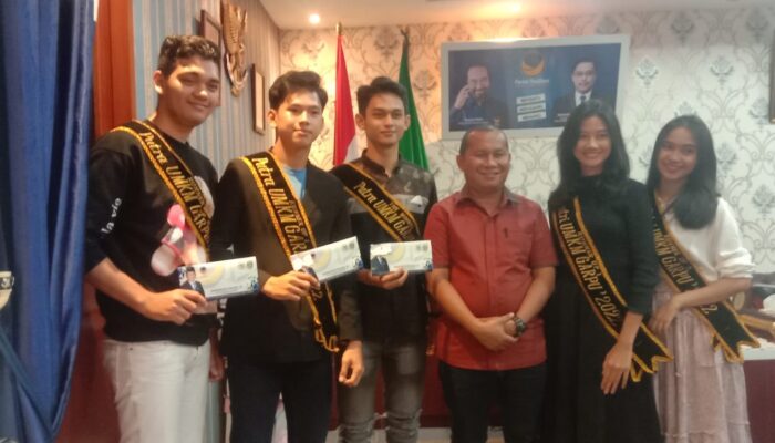 Pemenang Modeling Medan Expo Garpu Kota Medan Silaturrahmi ke Wakil Ketua DPRD Sumut Rahmansyah Sibarani