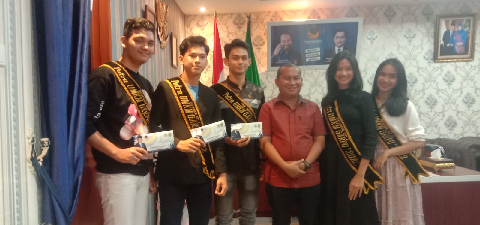 Pemenang Modeling Medan Expo Garpu Kota Medan Silaturrahmi ke Wakil Ketua DPRD Sumut Rahmansyah Sibarani