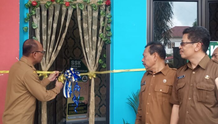 Pojok Kependudukan SMKN 14 Medan Diresmikan