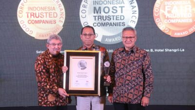 Bank Mandiri Taspen Menerima Award Corporate Governance Perception Index