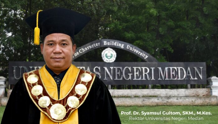 Rektor Unimed Raih Jabatan Guru Besar