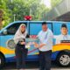 Ketua Komisi 1 DPR Meutya Hafid Sumbang Ambulance Untuk BKPRMI Bantu Korban Bencana Alam