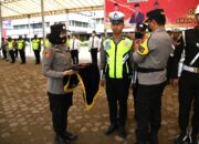 Polres Sidempuan Apel Gelar Pasukan Operasi Lilin Toba 2022