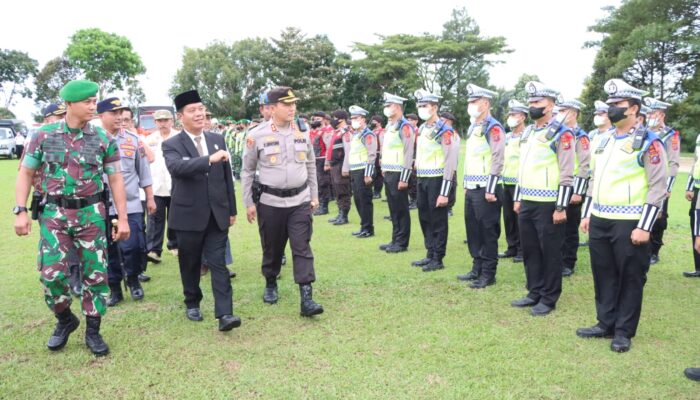 Polres Simalungun Gelar Apel Pasukan Ops Lilin Toba 2022