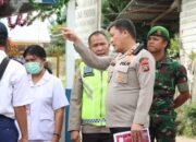 Kapolres Simalungun Cek Pos Pam, Penggunaan Jalur Tol Bersifat Situasional