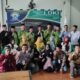 KETUA Dewan Masjid Indonesia Sumatera Utara, H. Irhamuddin Siregar MA bersama panitia kegiatan dan peserta foto bersama.Waspada/ist