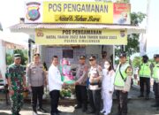 Forkopimda Simalungun Berikan Bingkisan Ke Pos Pam Dan Pos Yan Nataru