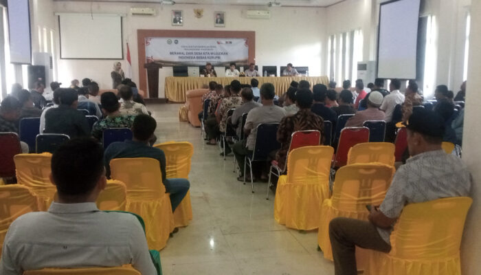 Kades Se-Abdya Sosialisasi Bimtek Anti Korupsi