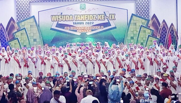 201 Siswa SD Muhammadiyah 2 Langsa Diwisuda Tahfidz