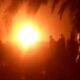 Mobil Pengangkut Minyak Mentah Terbakar