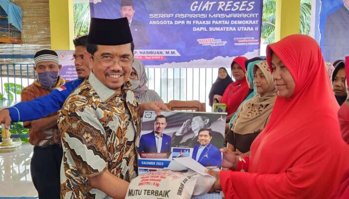 Ongku P. Hasibuan Anggota DPR RI Reses Di Tabagsel