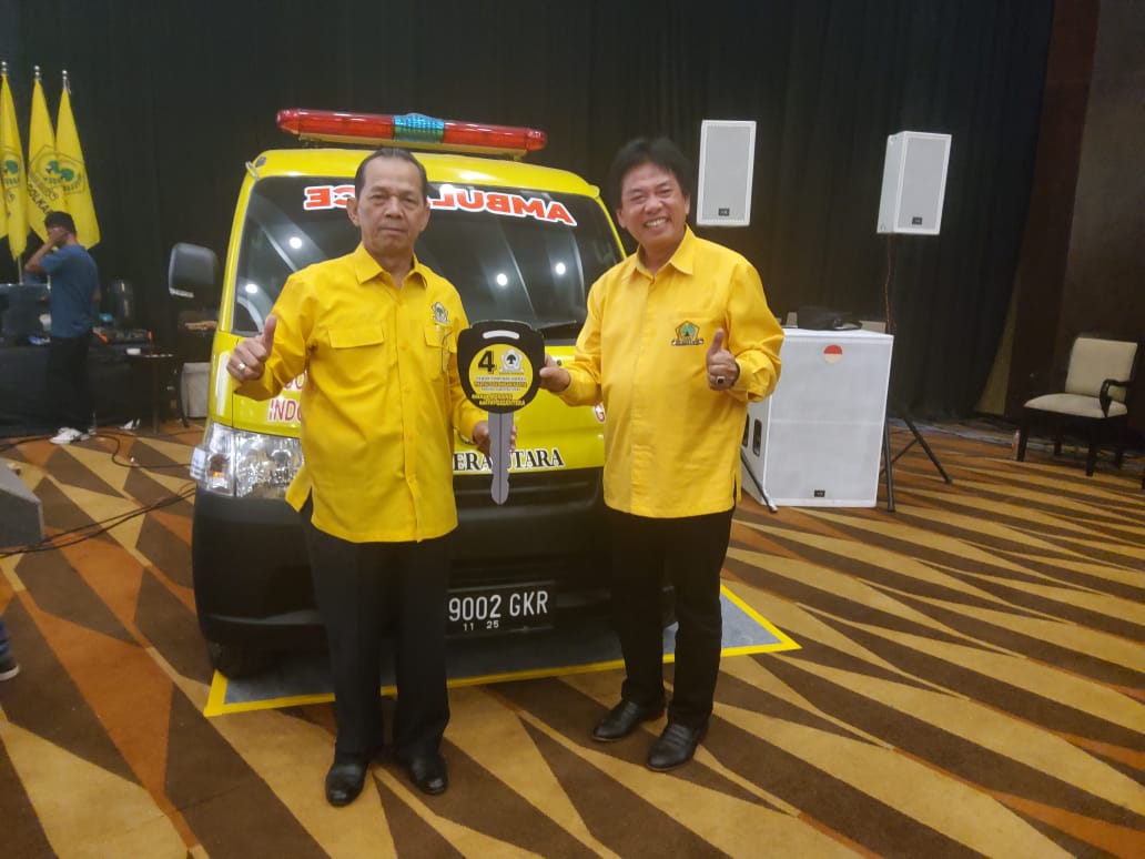 Golkar Tapsel Raih Predikat Penataan Keanggotaan Terbaik Se Sumatera Utara
