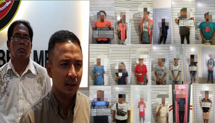 Polrestabes Medan Tindak Puluhan Preman Dan Pelaku Pungli