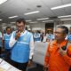 Direktur Utama PLN, Darmawan Prasodjo saat melakukan peninjauan kesiapan kelistrikan menjelang tahun baru 2023.