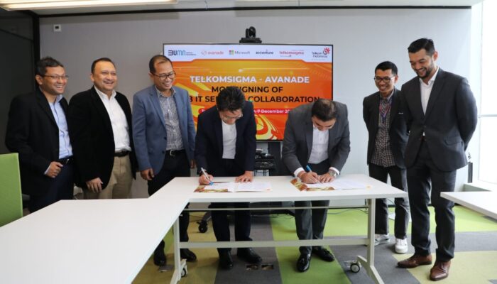 Akselerasi Transformasi Digital Berbasis Cloud, TelkomSigma Jalin Kerja sama dengan Avanade