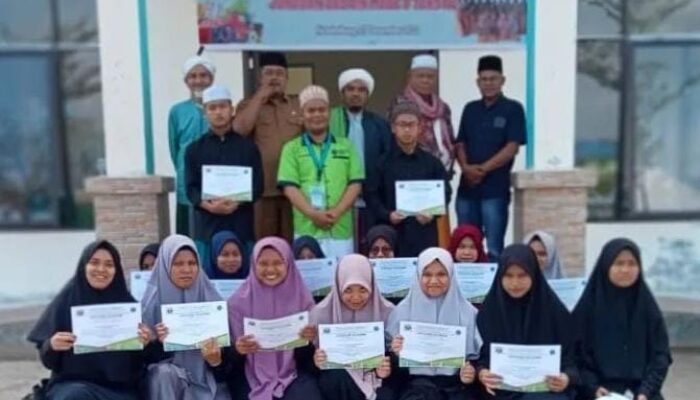 BLK Komunitas Dorong Santri Al Yusufiyah Tapsel Miliki Skill Dan Kompetensi