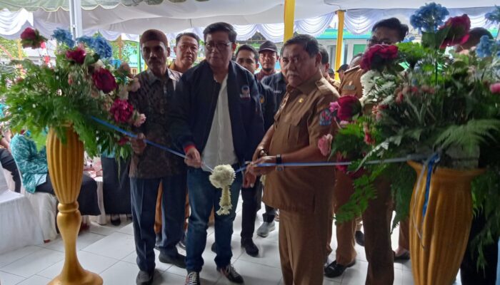 Wabup DS Resmikan Bangsal Pasca Panen Hortikultura Bantuan Prananda Surya Paloh
