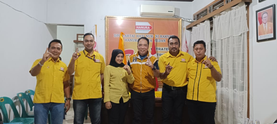 DPC Partai Hanura Medan Buka Pendaftaran Bacaleg DPRD Medan Periode 2024-2029