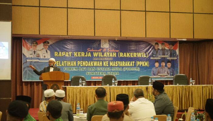 Tingkatkan Kualitas Da’i, FODIUM Sumut Gelar Rakerwil Dan PPKM