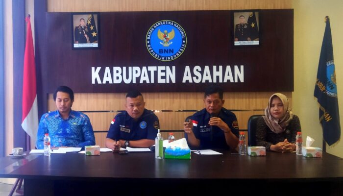 BNNK Asahan Amankan 30 Tersangka 3 Remaja Jadi Pengedar Narkoba 