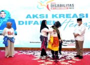 Ketua Tim Penggerak Pemberdayaan Kesejahteraan Keluarga (TP-PKK) Sumatera Utara (Sumut), Nawal Lubis Dinobatkan sebagai Bunda Difabel Sumut.